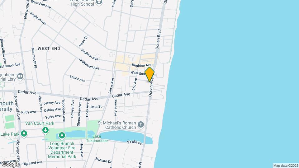 660 Ocean Ave Map and Location Details