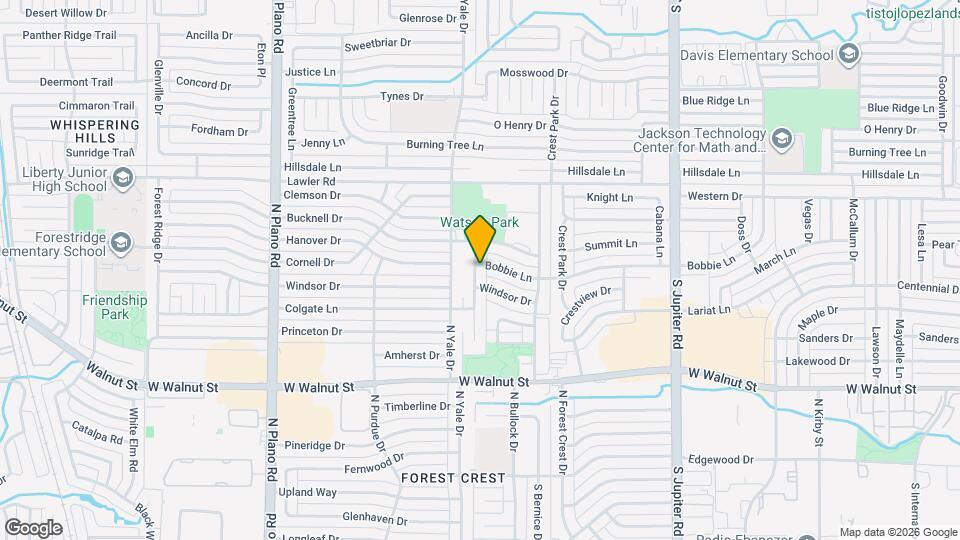810 Bradfield Dr Map and Location Details