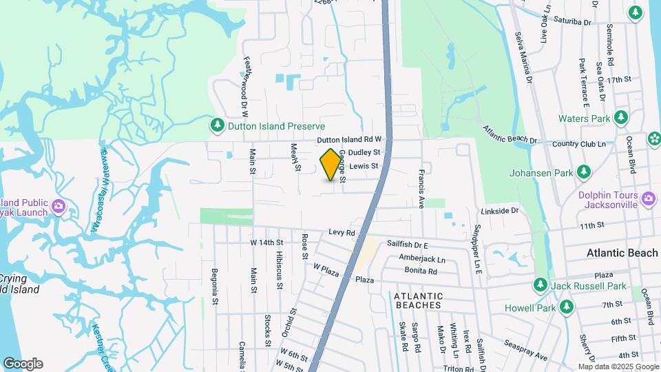 1930 Park St Map and Location Details