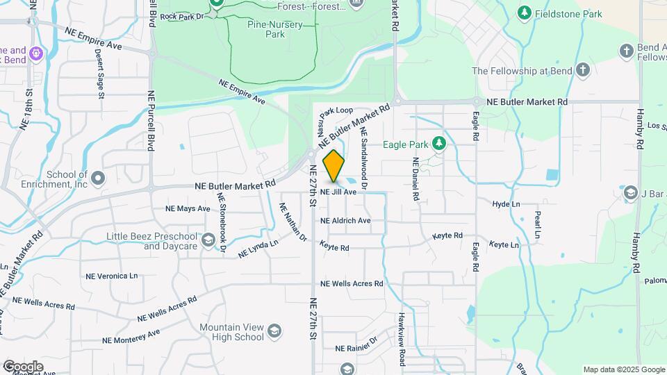 3205 NE Bain St Map and Location Details