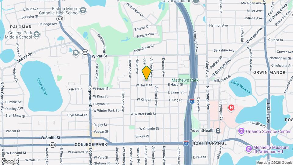 3009 Oberlin Ave Map and Location Details