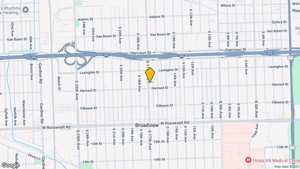 1937 S 17th Ave Map and Location Details