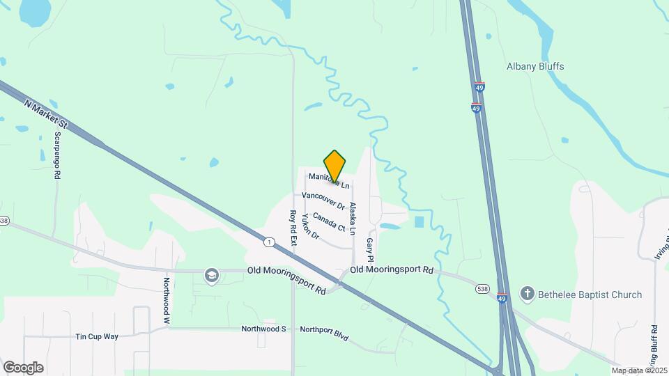 5937 Manitoba Ln Map and Location Details