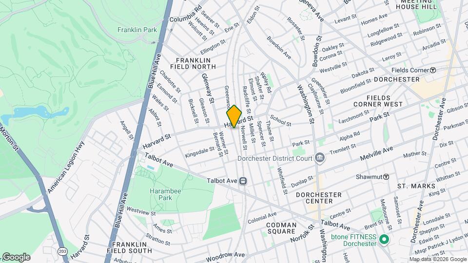 12 Standish St, Unit 1 Map and Location Details