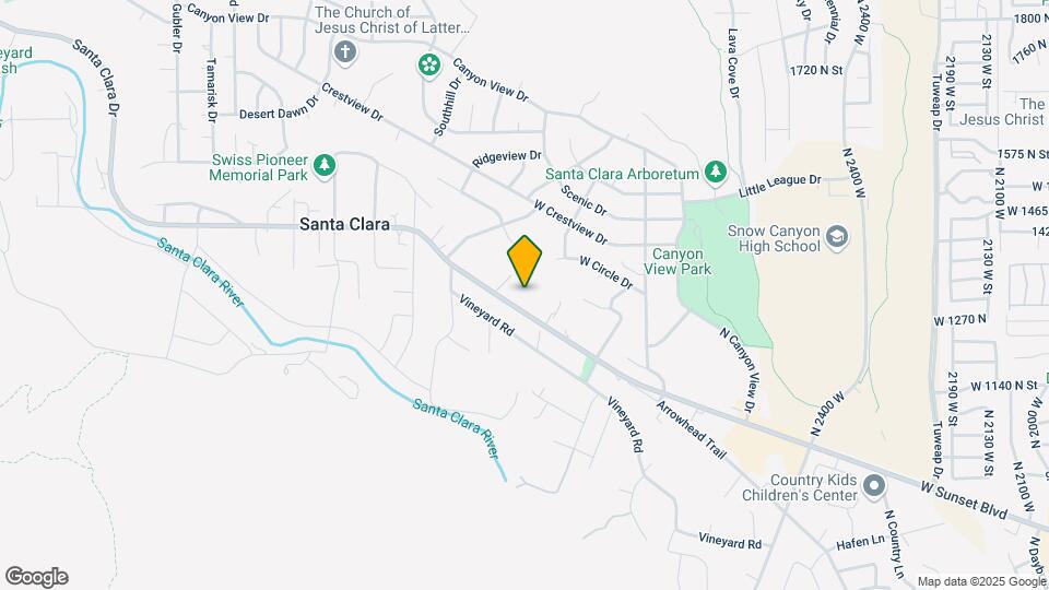 2720 Santa Clara Dr Map and Location Details