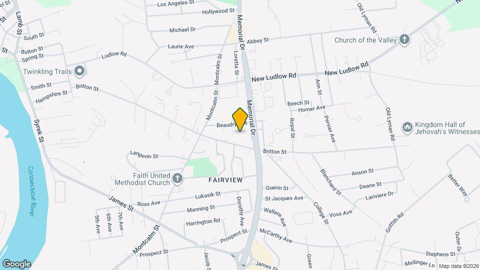 420 Britton St Mapa y Detalles de la Ubicación