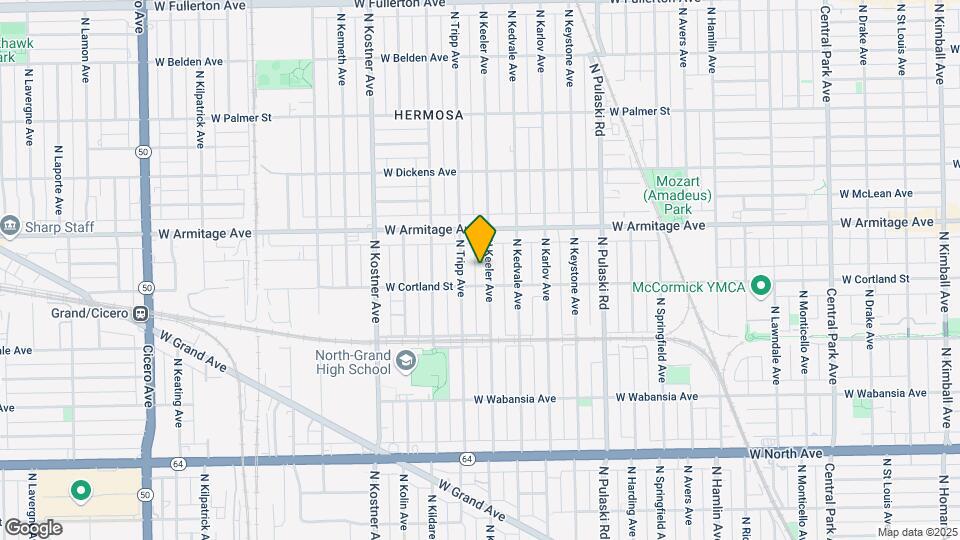 1914 N Keeler Ave, Unit 1 Mapa y Detalles de la Ubicación