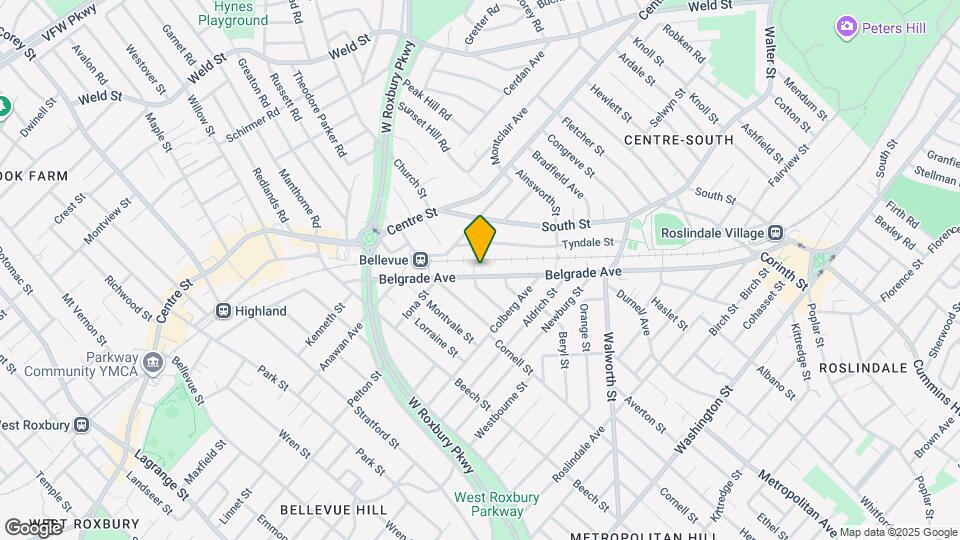 281 Belgrade Ave Map and Location Details