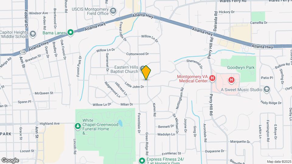 558 Karen Rd Map and Location Details