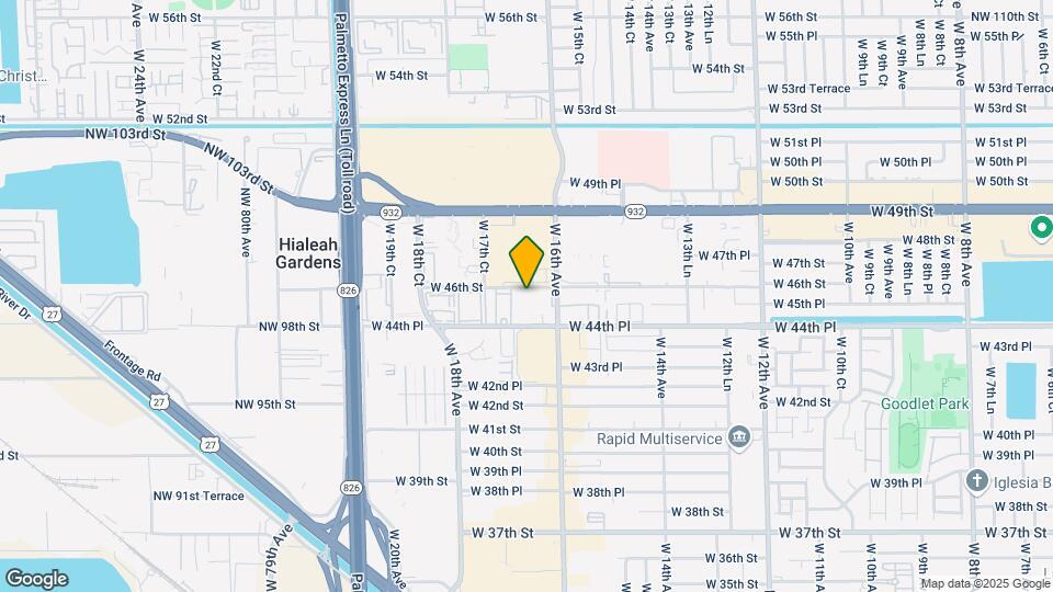 1630 W 46th St Map and Location Details