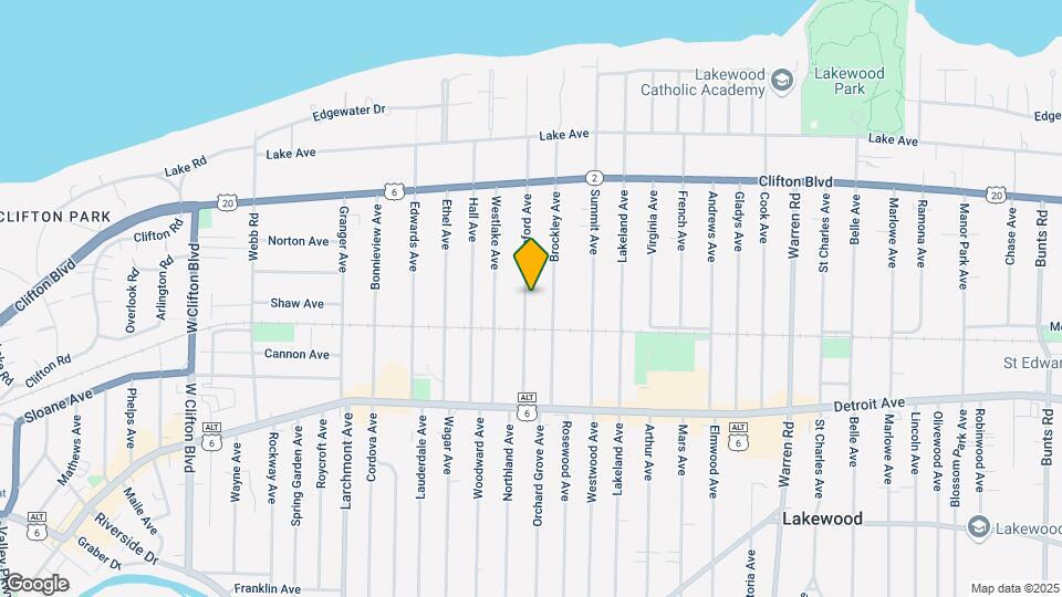 1285 Cranford Ave Map and Location Details