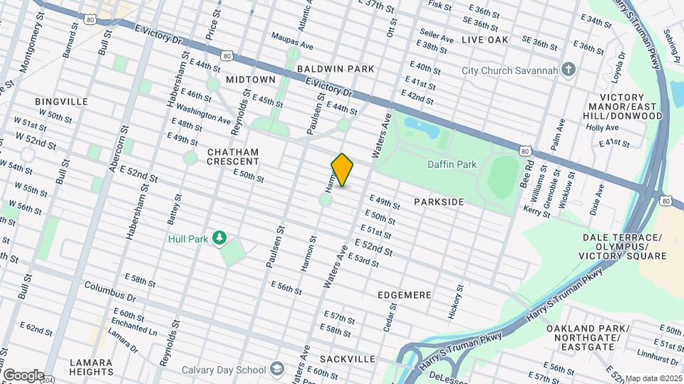 715 E 49th St Map and Location Details