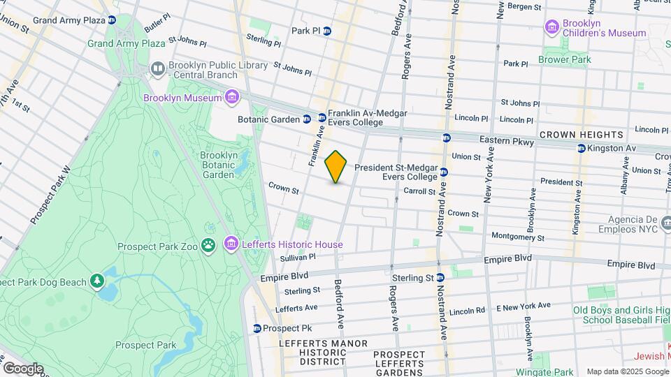 1022 Carroll St Map and Location Details