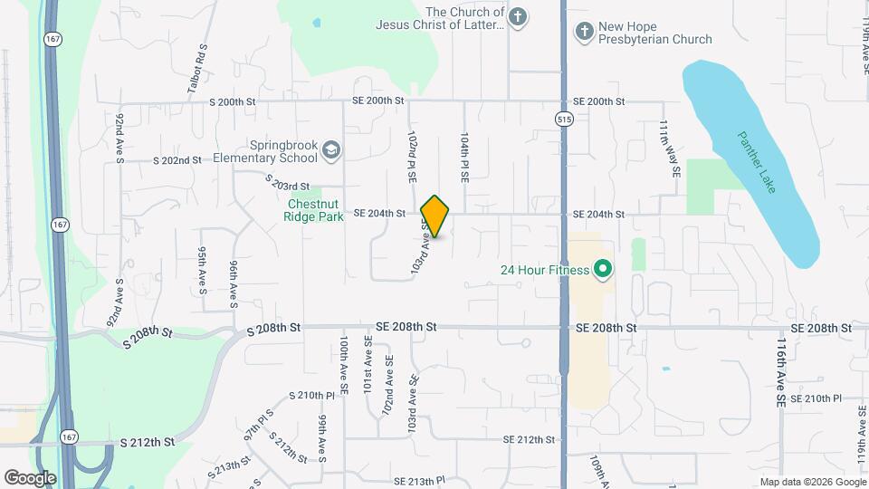 20506 103rd Ave SE Map and Location Details