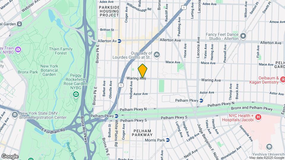 2351 Barnes Ave Map and Location Details