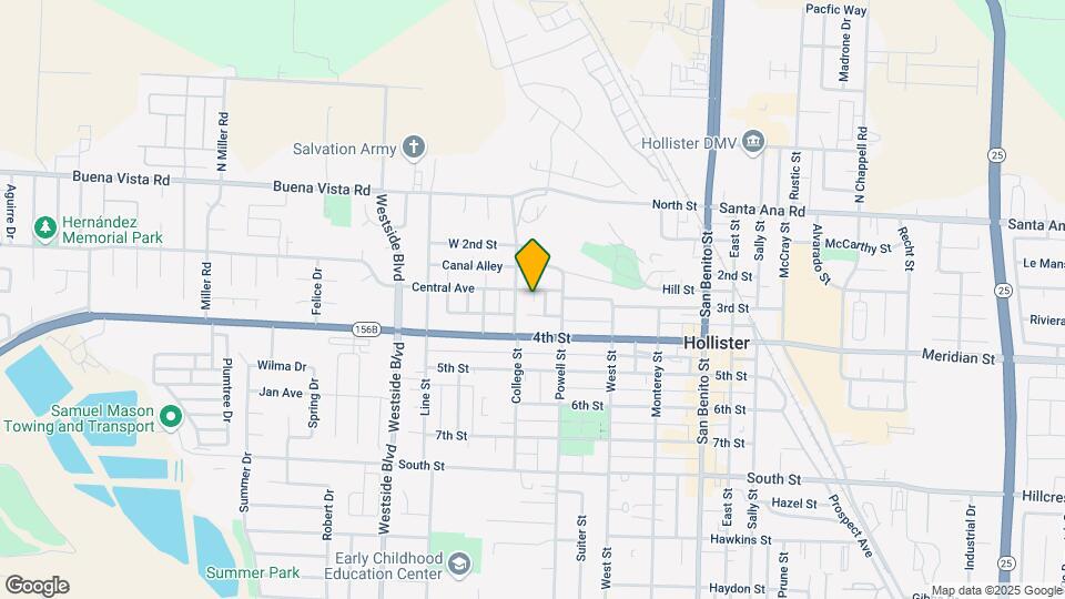 651 Central Ave Mapa y Detalles de la Ubicación