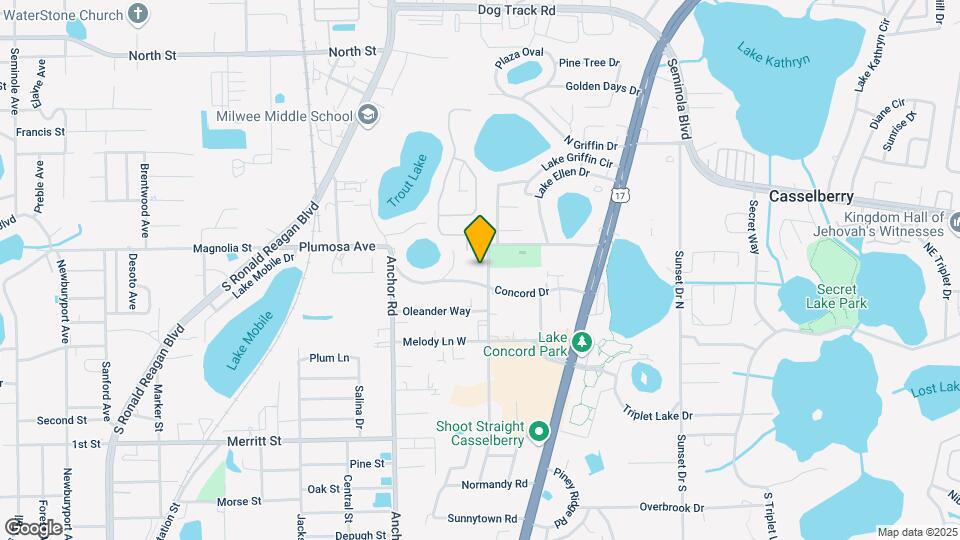 206 N Cypress Way Map and Location Details