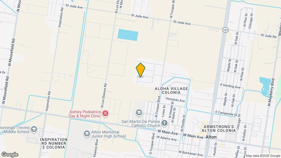 1012 W Kohala Ave, Unit 1 Mapa y Detalles de la Ubicación
