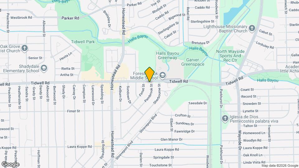 9437 Pembrook St Mapa y Detalles de la Ubicación