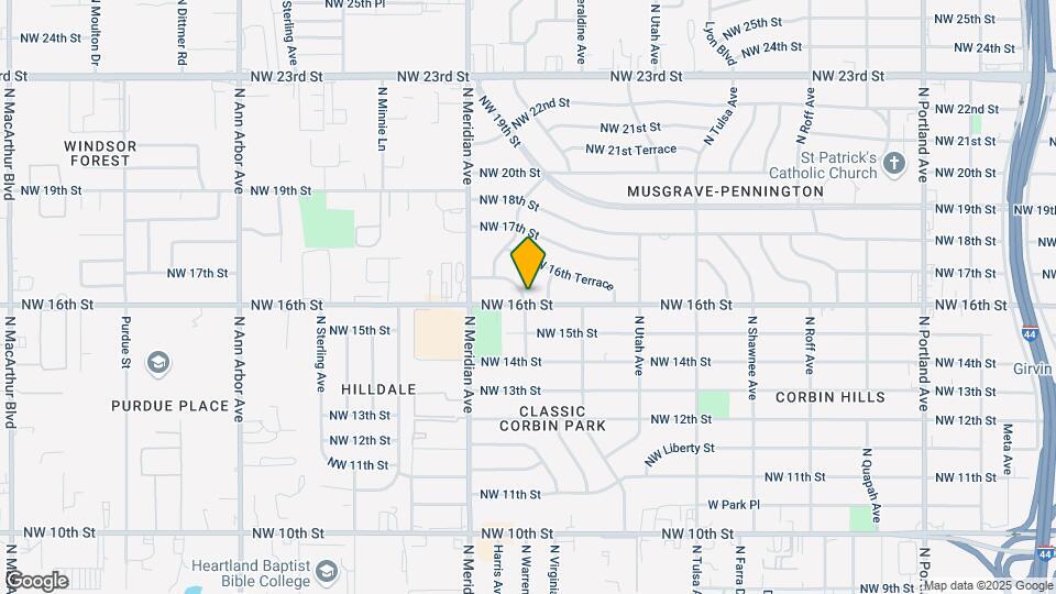 4343 NW 16th St Map and Location Details