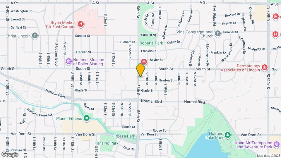 2158 S 56th St Map and Location Details