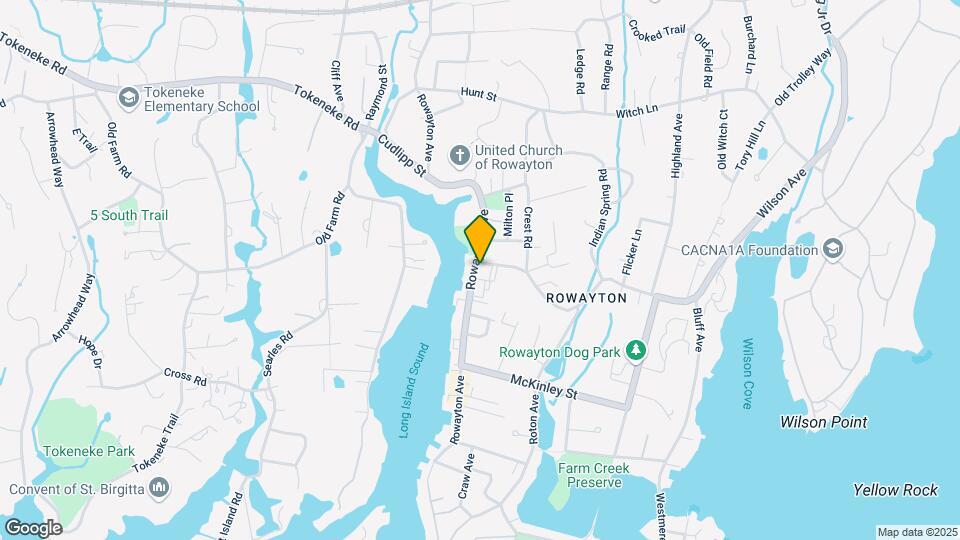 166 Rowayton Ave Mapa y Detalles de la Ubicación