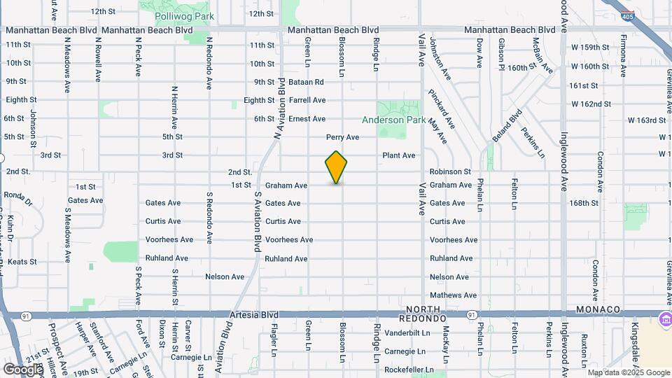 2020 Graham Ave Map and Location Details