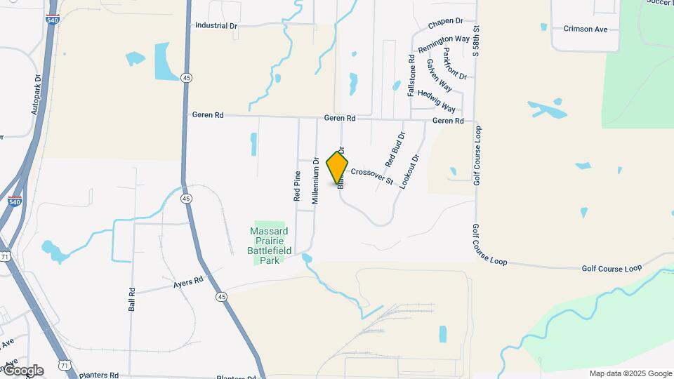 7120 Blackjack Dr Map and Location Details