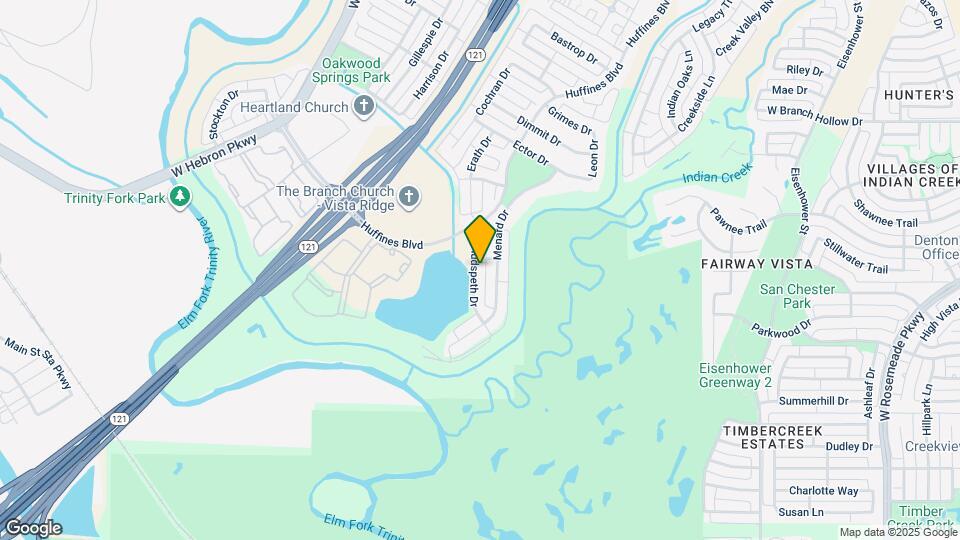 1432 Hudspeth Dr Map and Location Details