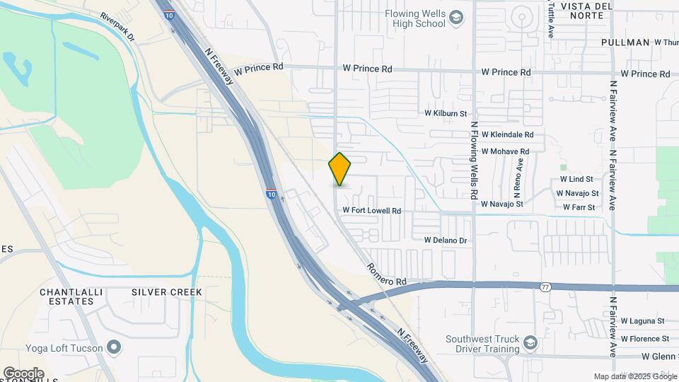 3214-3216 N Romero Rd Mapa y Detalles de la Ubicación