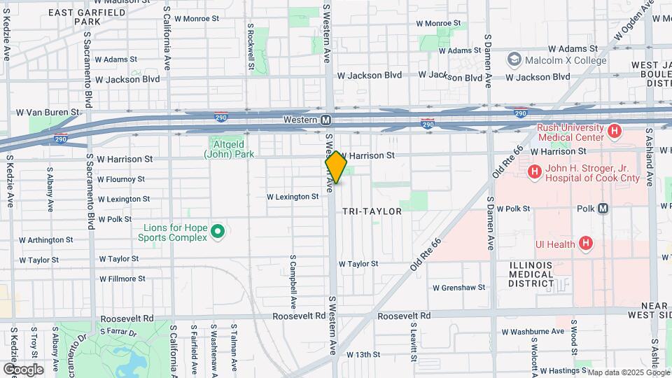 721 S Western Ave, Unit 3 Map and Location Details
