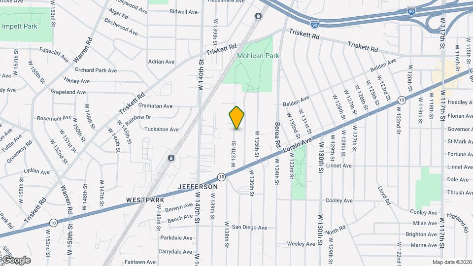 3451 W 137th St Map and Location Details