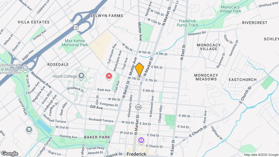 3B W 7th St Frederick MD Apartments and Nearby Frederick Apartments For