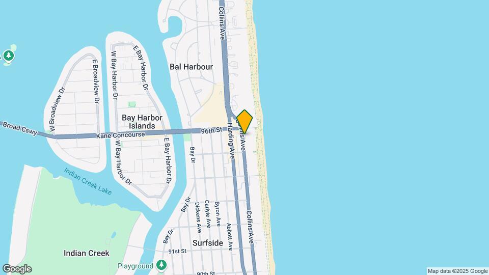 9559 Collins Ave, Unit SPH-G Mapa y Detalles de la Ubicación