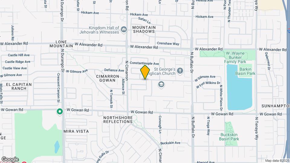 7893 W Gilmore Ave Map and Location Details