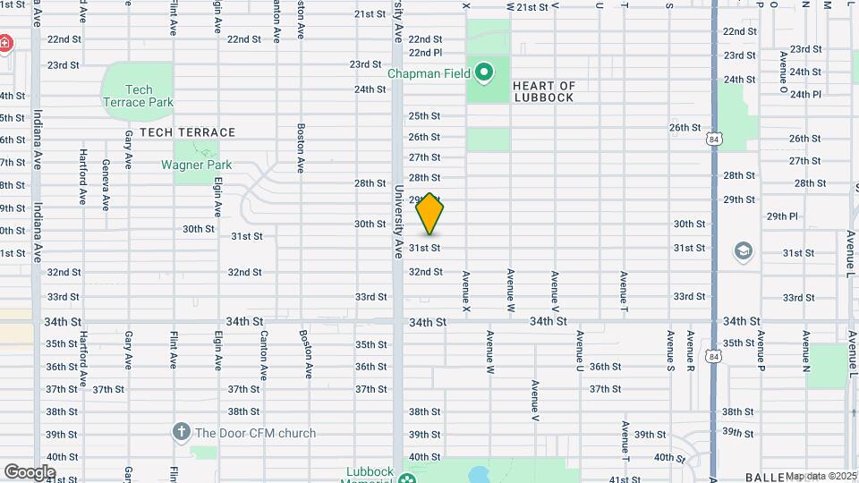 2418 31st St Map and Location Details