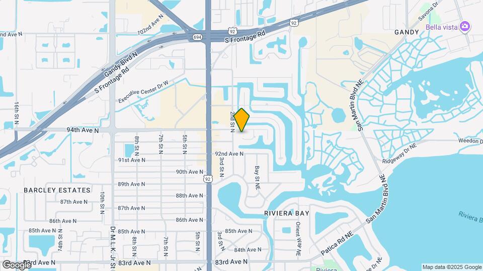 9318 1st St N Map and Location Details