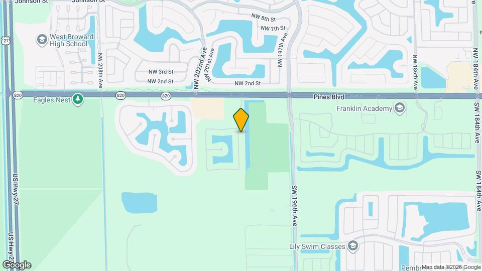 405 SW 198th Terrace Map and Location Details