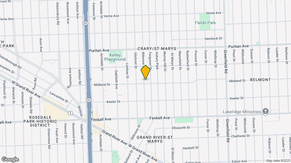 15710 Biltmore St Map and Location Details