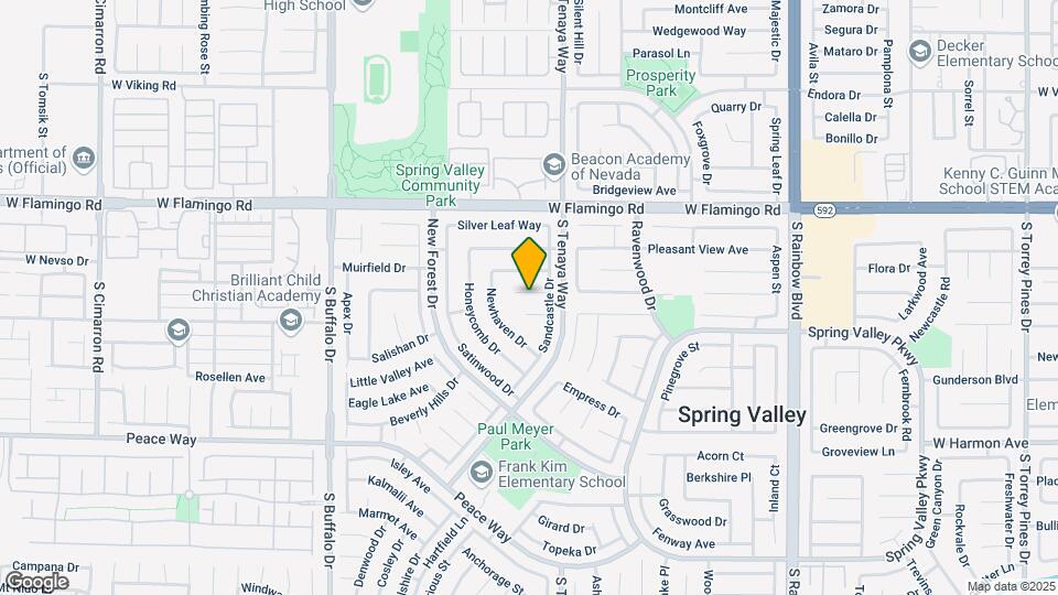 7411 Newcrest Cir Map and Location Details