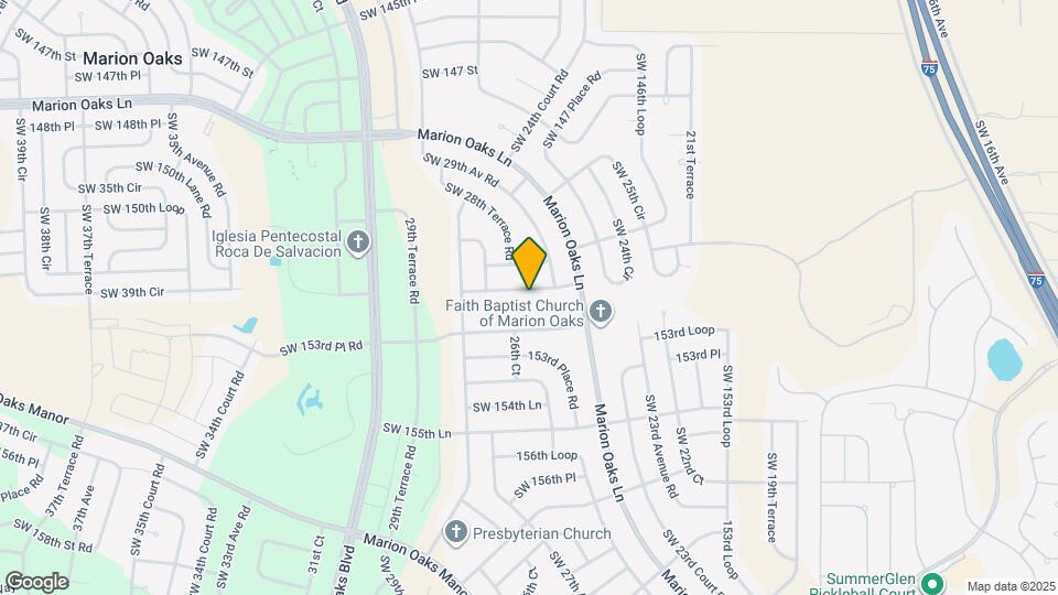 2600 SW 152nd Ln Map and Location Details