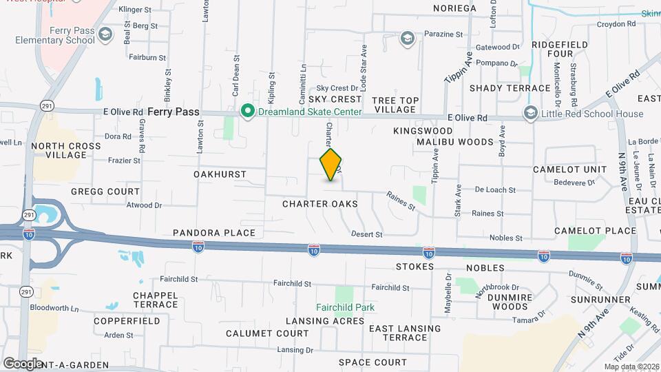2952 Raines St Map and Location Details