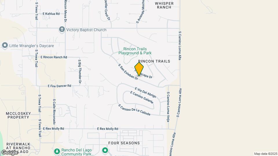9649 S San Esteban Dr Map and Location Details