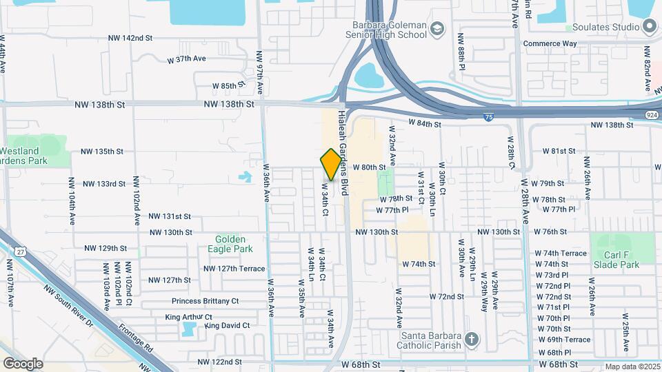 3384 W 80th St Map and Location Details