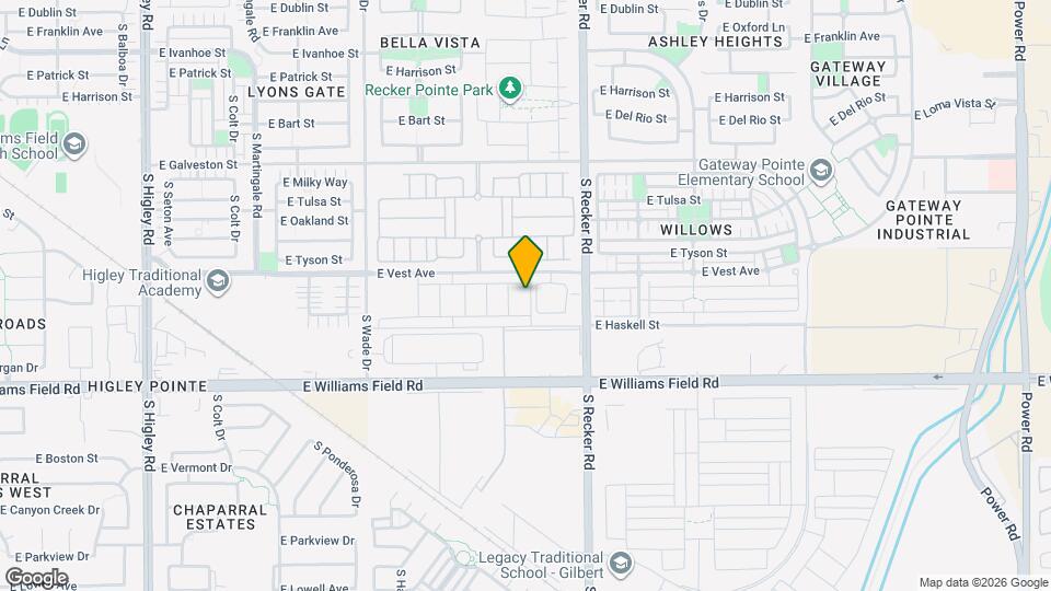 2246 S Basmath Ln Map and Location Details