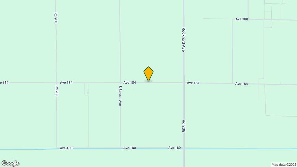 20579 Ave 184 Map and Location Details