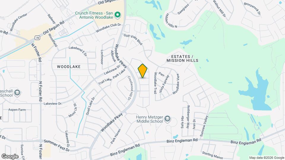 7314 Highland Lake Dr Map and Location Details