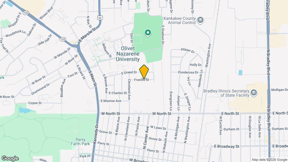 454 Francis St Map and Location Details