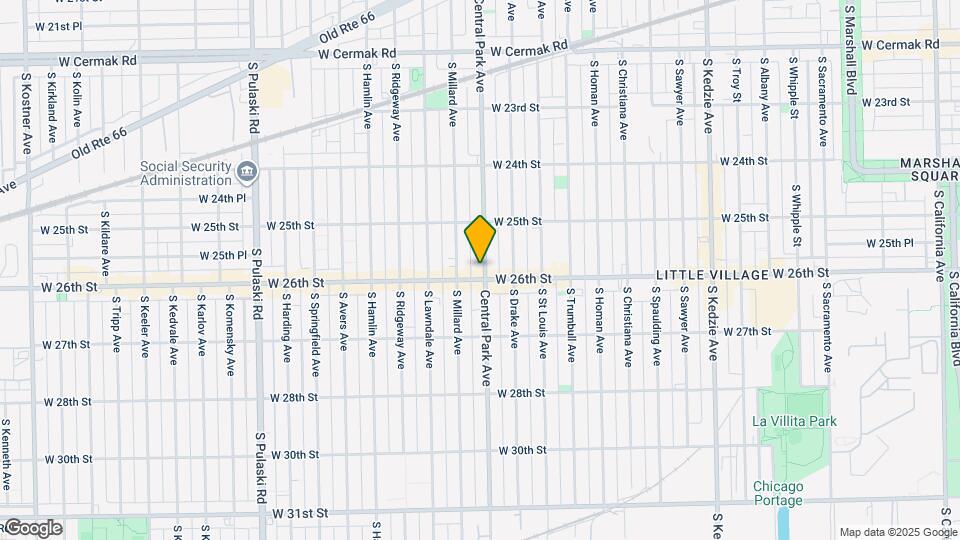 3600 W 26th St Mapa y Detalles de la Ubicación