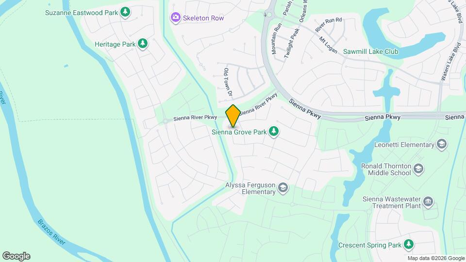 1930 Creekwood Cv Map and Location Details